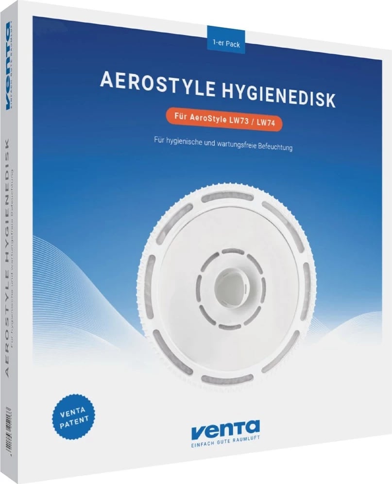 Disk pastrimi Venta AeroStyle 2121300, për humidifikator, Bardhë