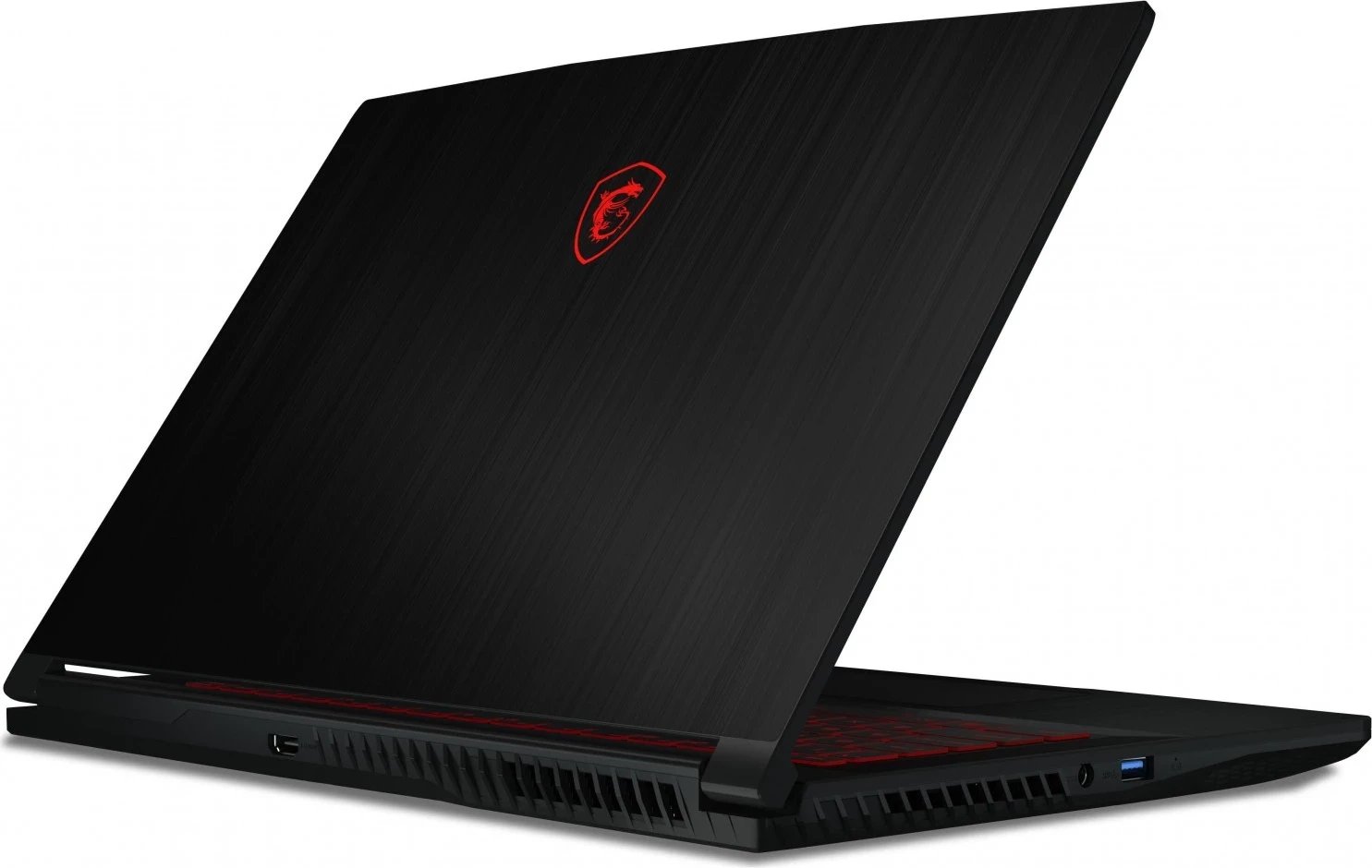 Laptop për lojëra MSI Thin GF63, Core i5-12450H, 15.6'-144Hz, 8GB RAM, 512GB SSD, RTX 2050, e zi