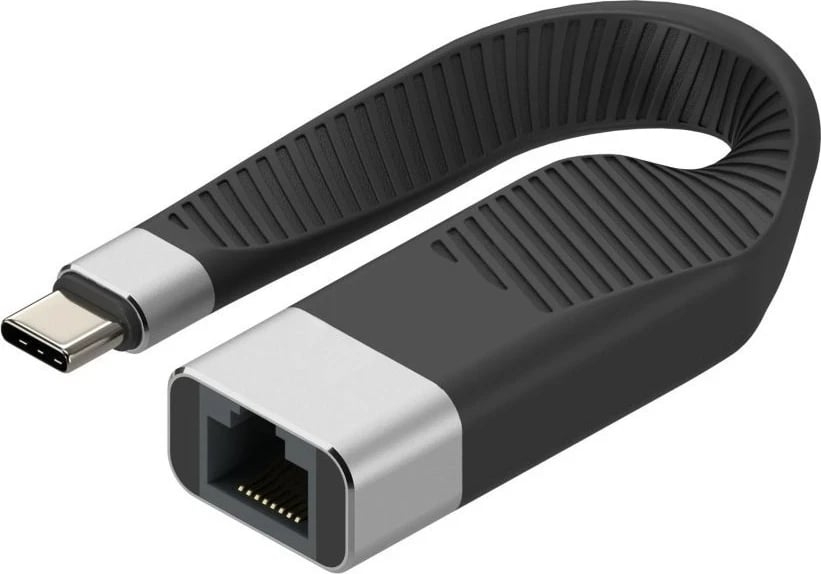 Adaptues rrjeti Techly 367966, Gigabit Ethernet, USB-C 3.2 Gen1 në RJ45