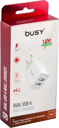 Busy Mbushes Dual USB-A 12W