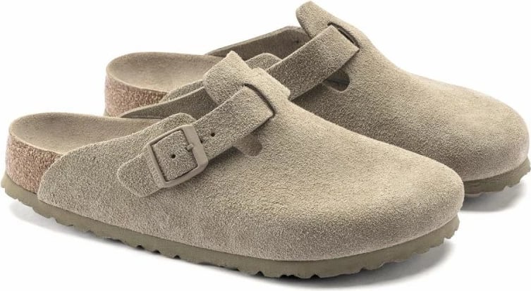 Papuqe për femra Birkenstock, krem