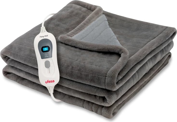 Batanije elektrike UFESA Softy Fleece 120W, Gri