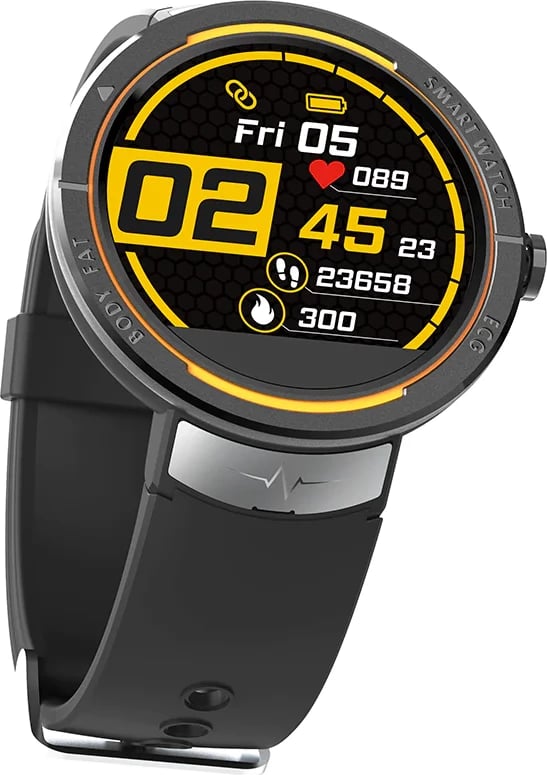 Kumi KU5 smartwatch black