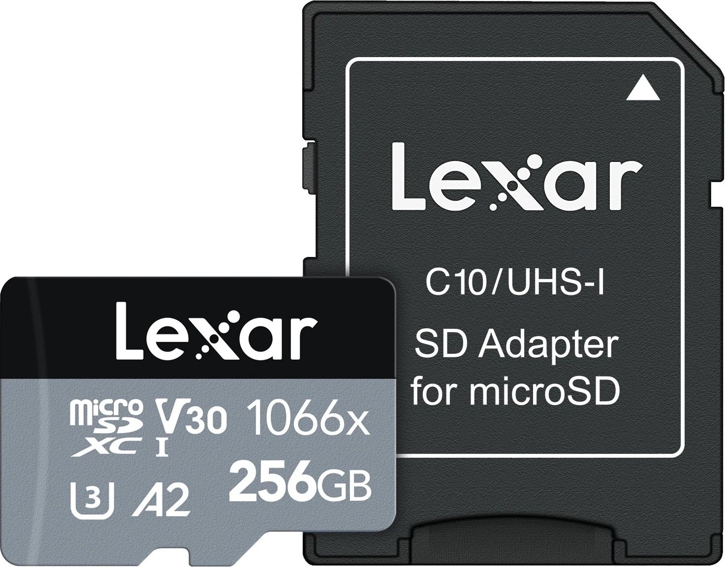 Kartelë memorje Lexar 256GB microSDXC, Performancë e Lartë 1066x, UHS-I C10 A2 V30 U3