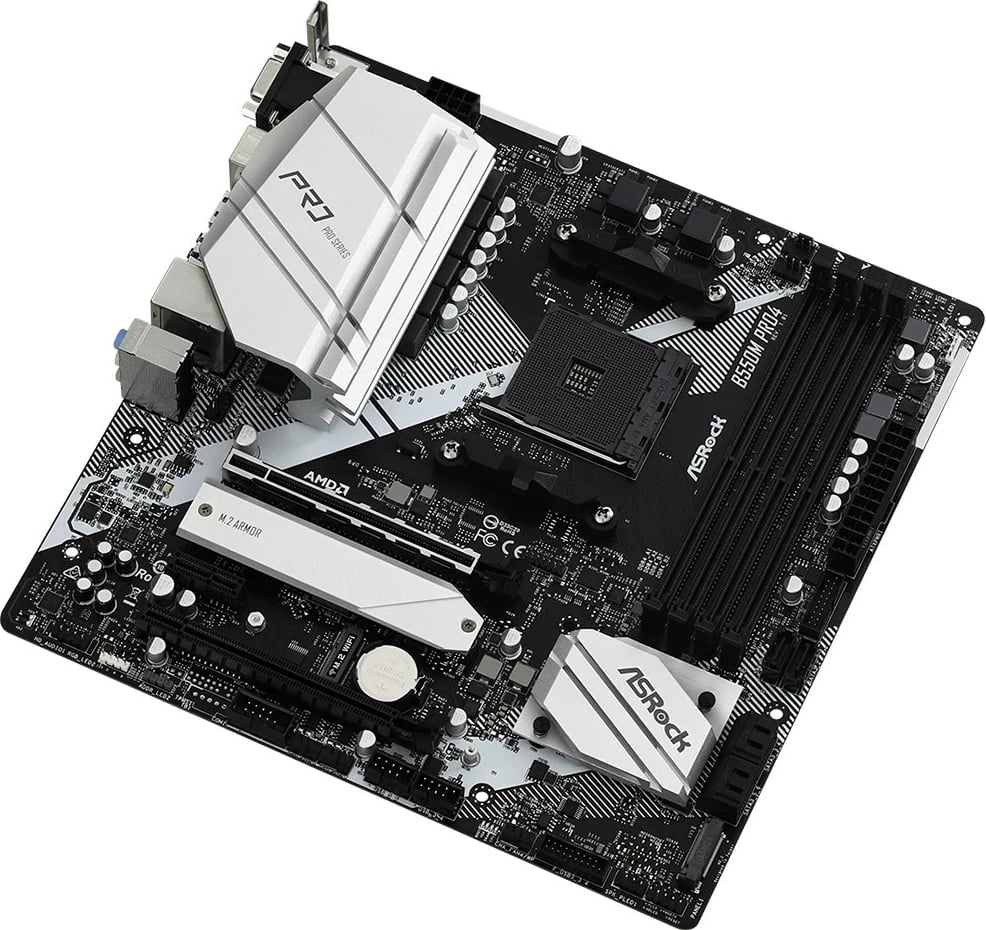 Pllakë amë Asrock B550M Pro4, Socket AM4, micro ATX