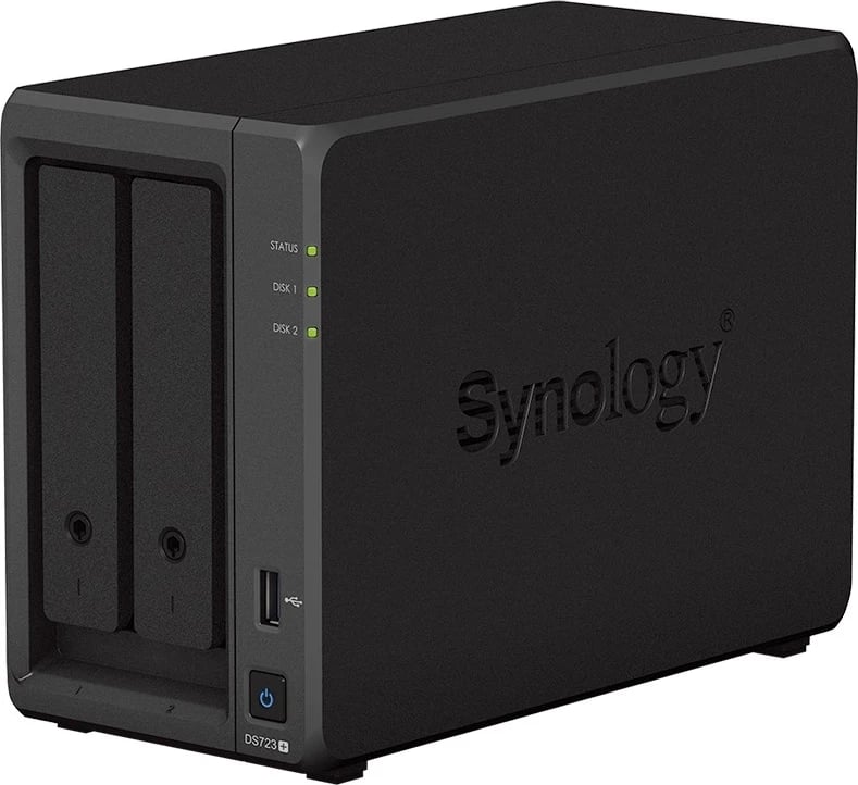 Serveri i ruajtjes NAS Synology DiskStation DS723+, Ethernet LAN, i zi