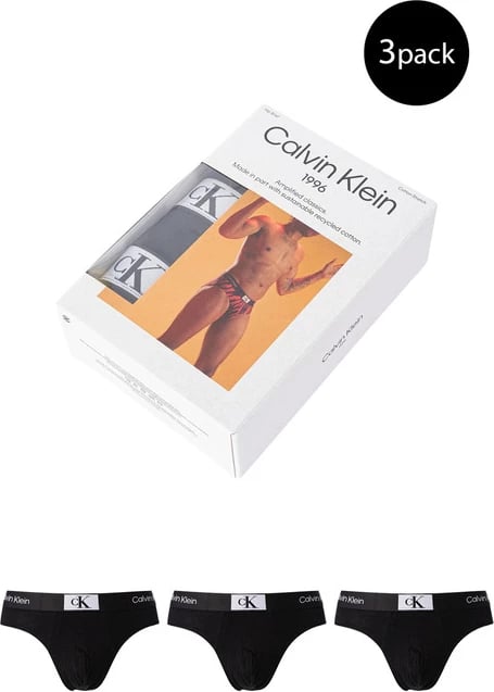 Të brendshme për meshkuj Calvin Klein Underwear, 3 palë, të zeza 