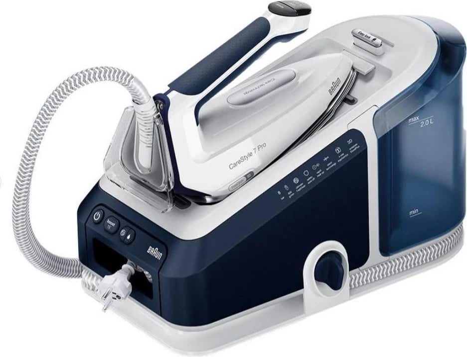 Hekur Braun CareStyle 7 Pro IS 7282 BL, Blu, Bardhë