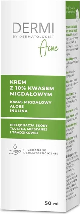 Krem për akne MEDICINAE DERMIAcne, 10% acid mandelik, 50ml