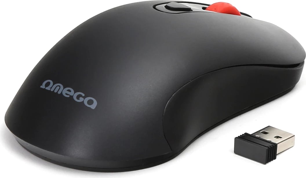 MOUSE OMEGA OM0520WB | WIRELESS 1600DPI BLACK