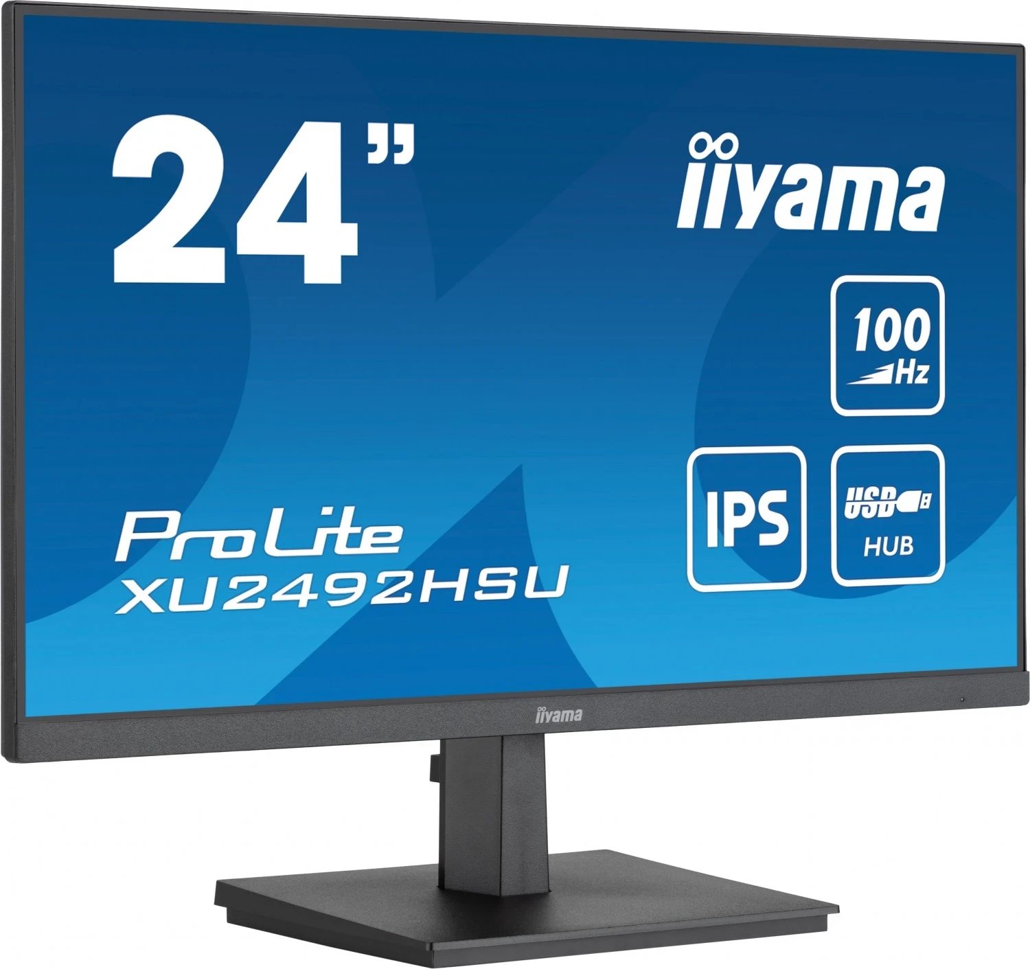 Monitor iiyama XU2492HSU-B6, ngjyrë e zezë