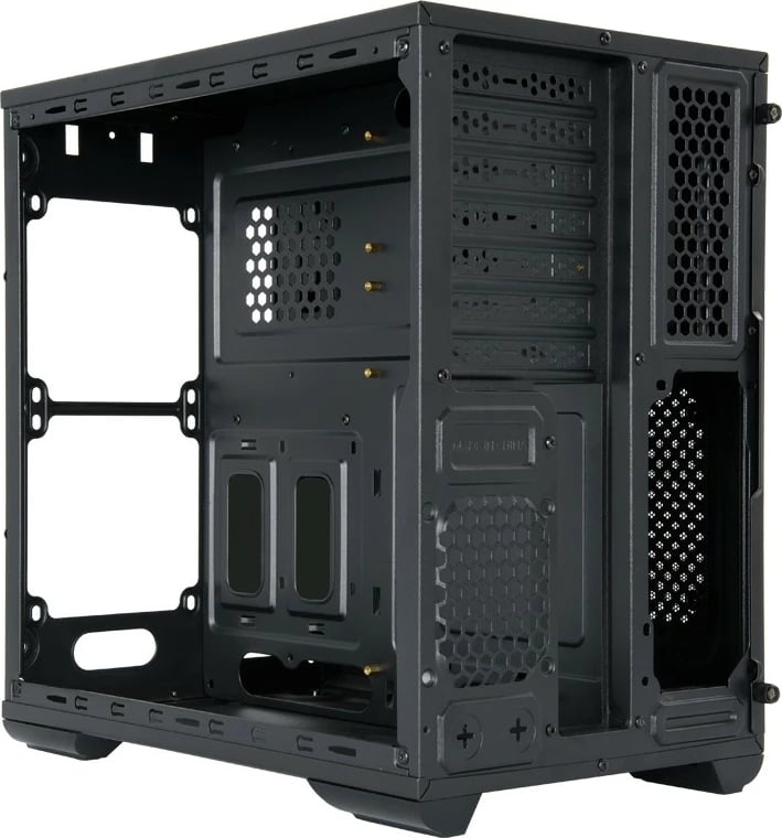 Kasë Chieftec UK-02B-OP, Cube, PC, e zezë, ATX, micro ATX, Mini-ITX