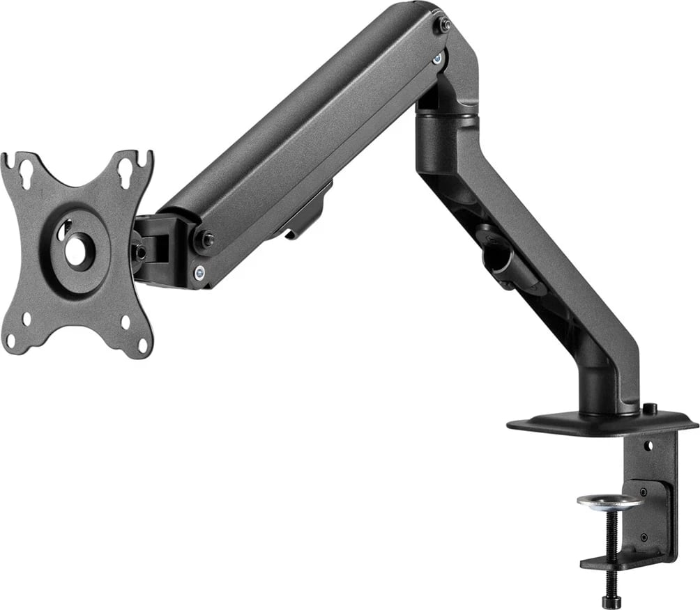 Maclean MC-906 Monitor Mount Holder Desk Table Mount 17" - 27" Adjustable Rotatable VESA 8 kg