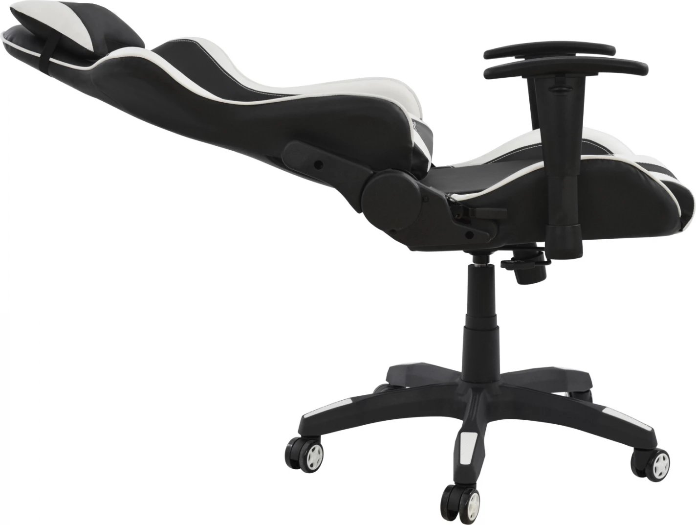 Karrige për gaming zyre FH1062.04 Speed, e zezë dhe e bardhë, PU, 68.5 x 71.5 x 133.5 cm