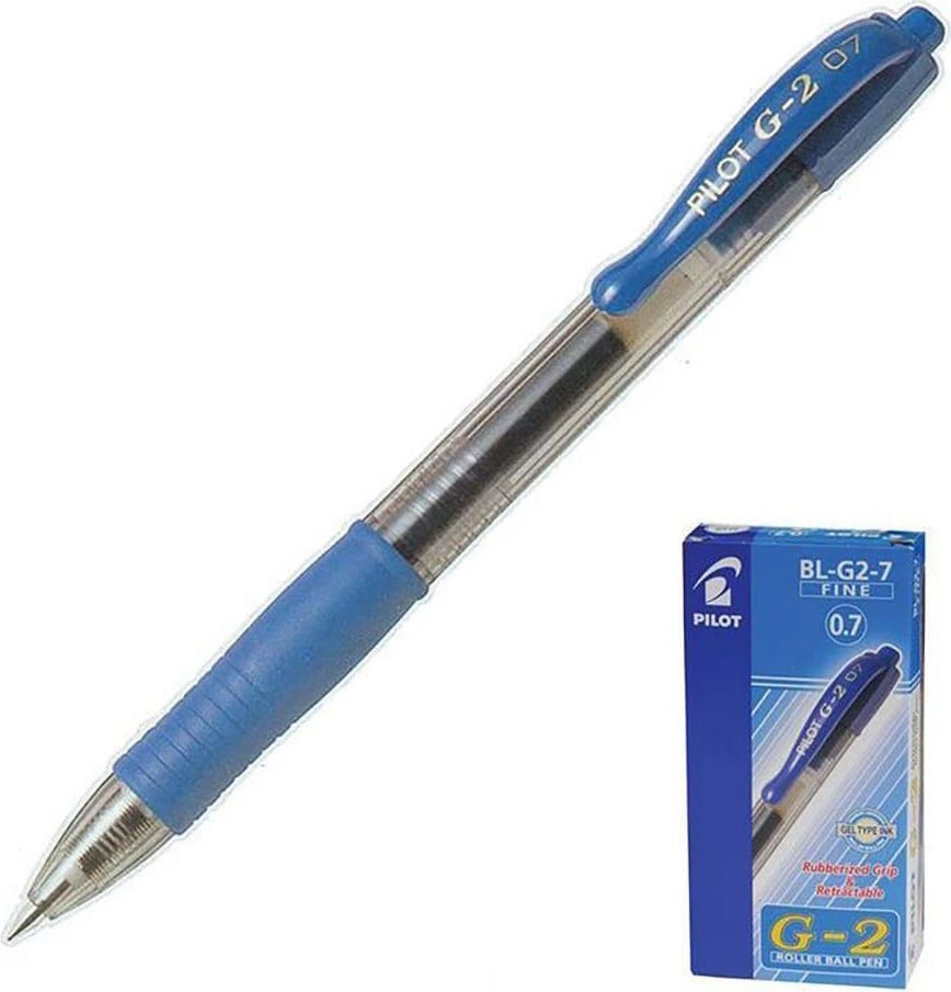 Stilolaps xhel Pilot G2, 0.7mm, Blu