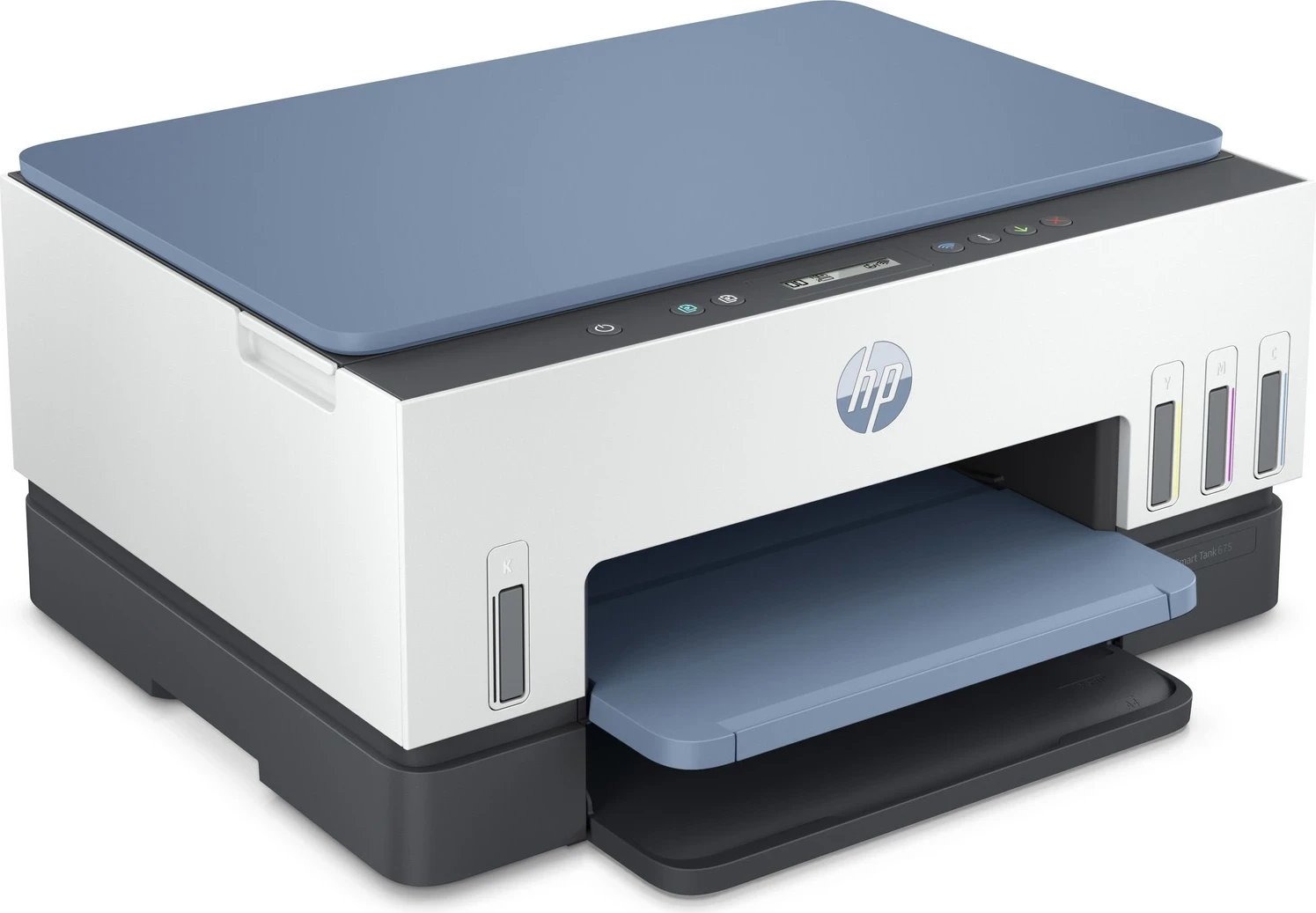 Printer HP Smart Tank 675, me WiFi dhe printim dyanshëm