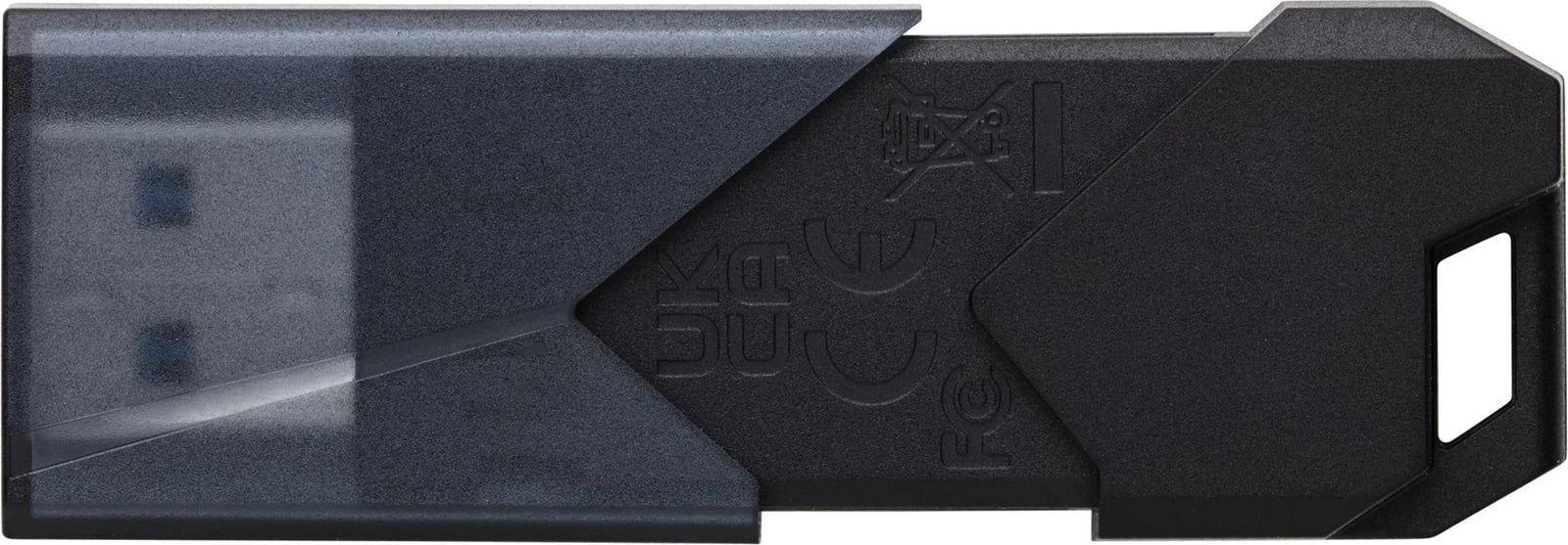 USB Kingston DataTraveler 128GB, 3.2 Gen 1 Exodia Onyx