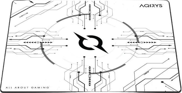 Mauspad Aqirys Gravel, 450x400, e bardhë
