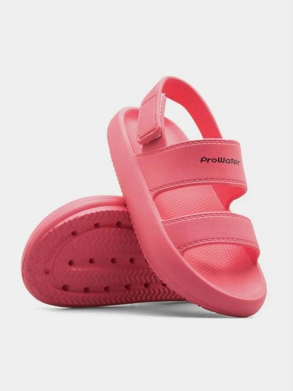Sandale për fëmijë Prowater, të kuqe