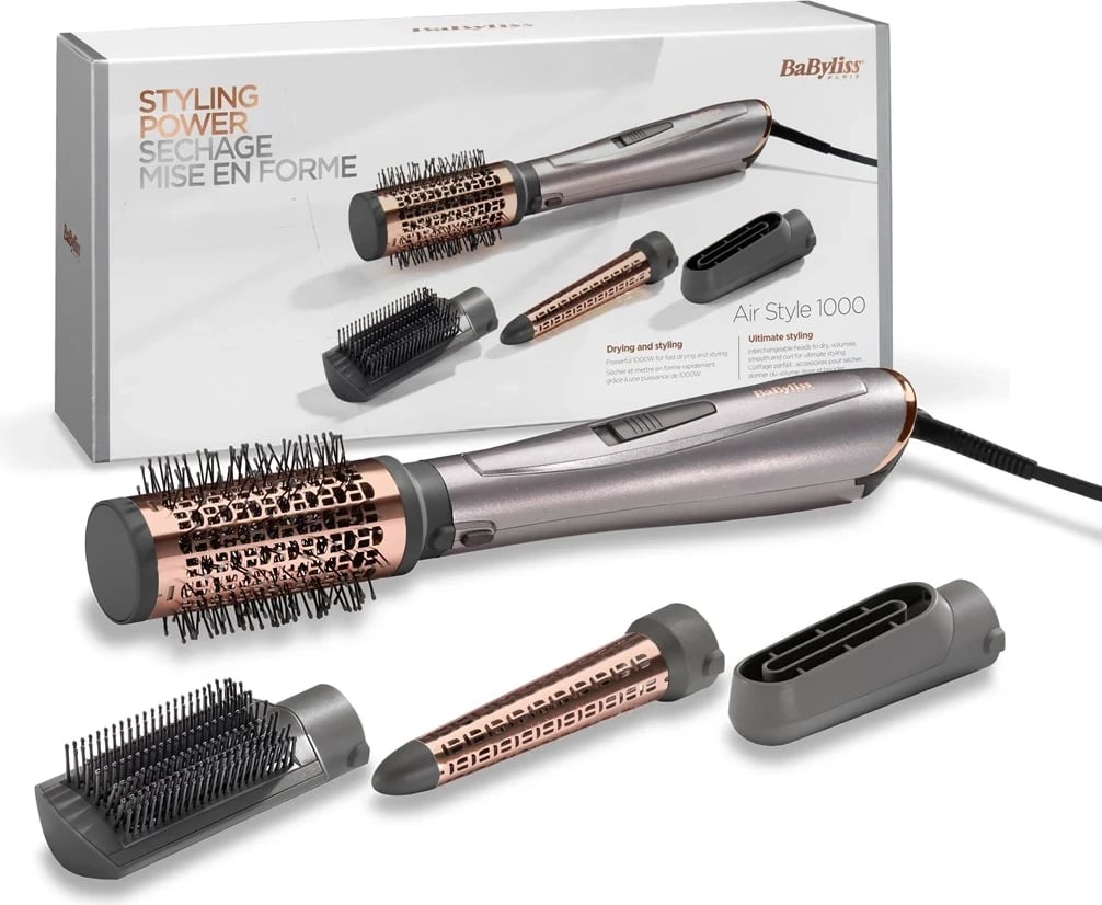 Set për stilimin e flokëve BaByliss Air Style, 1000W