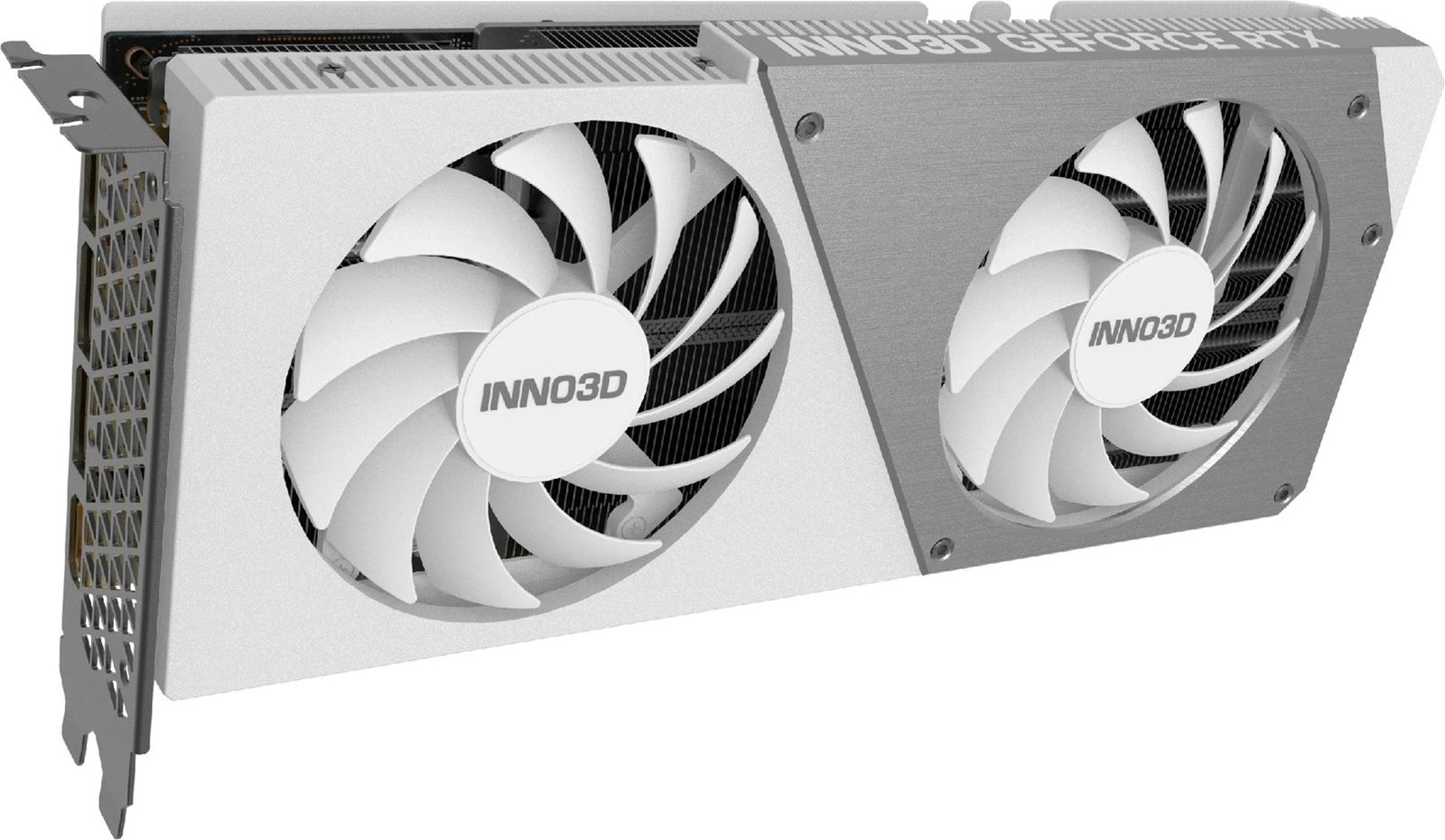 Kartë Grafike Inno3D GEFORCE RTX 4070 SUPER TWIN X2 OC, NVIDIA 12 GB GDDR6X, e bardhë