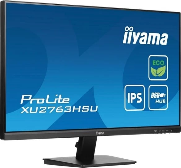 Monitor iiyama ProLite XU2763HSU-B1, 27 inç, Full HD, IPS, zi