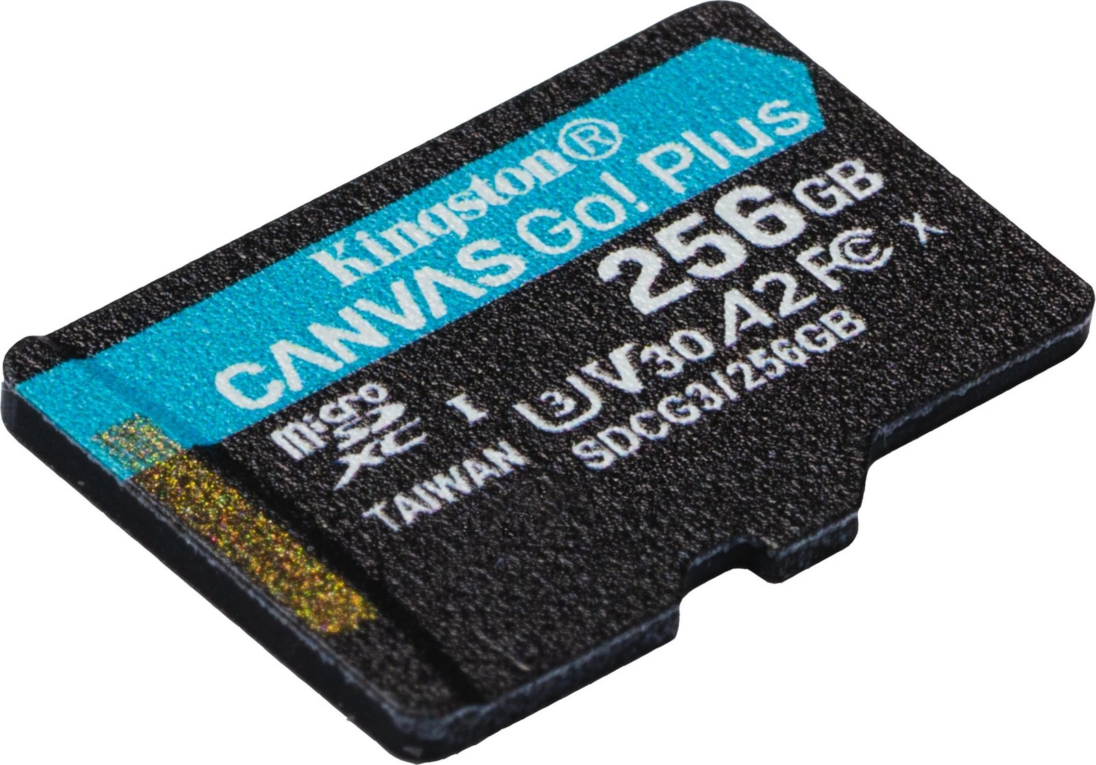 Kartelë microSD Kingston Technology Canvas Go Plus 256GB, 170MB/s, e zezë