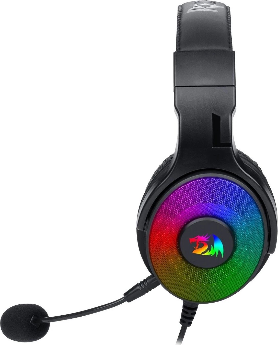 Kufje për lojëra Redragon H350 RGB Pandora, me dritë RGB