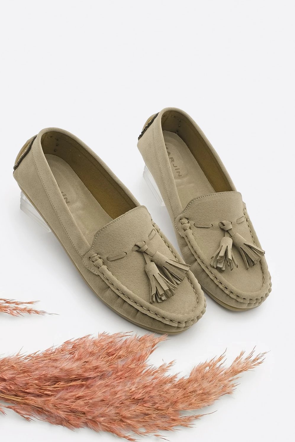 Loafer Marjin për femra Tamen, mink