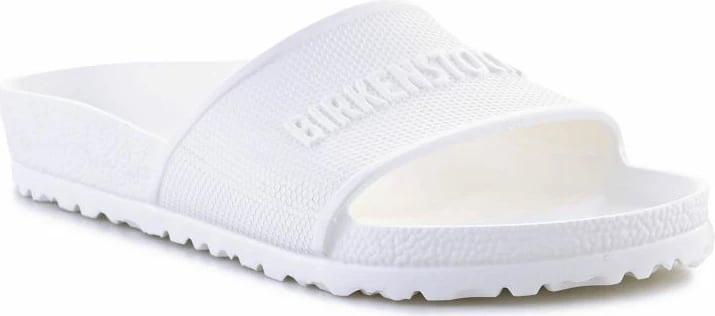 Papuqe Birkenstock, unisex, të bardha