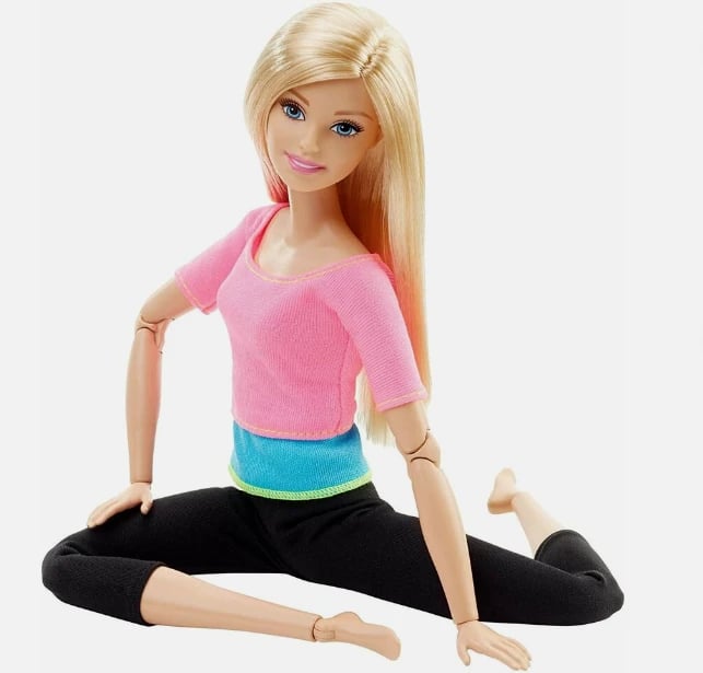 Lodër për vajza Barbie fitness