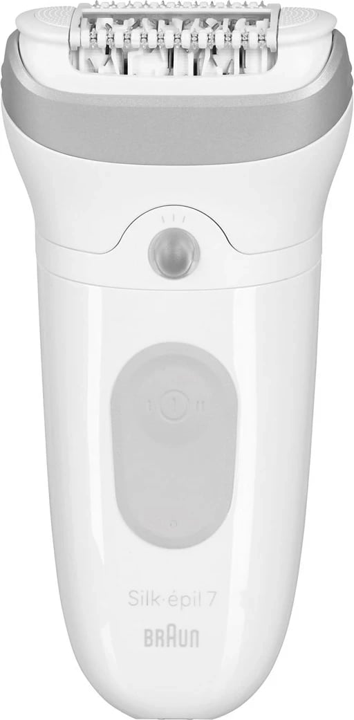 Epilator Braun Silk-épil 7 7-441, 40 pinceta, Argjendtë