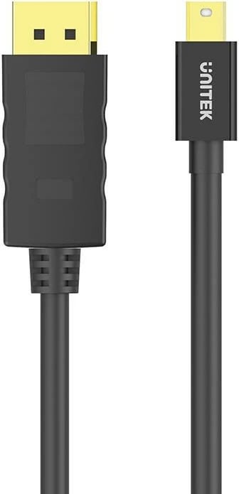 Kabllo Unitek DisplayPort, Y-C611BK, 2 m, e zezë