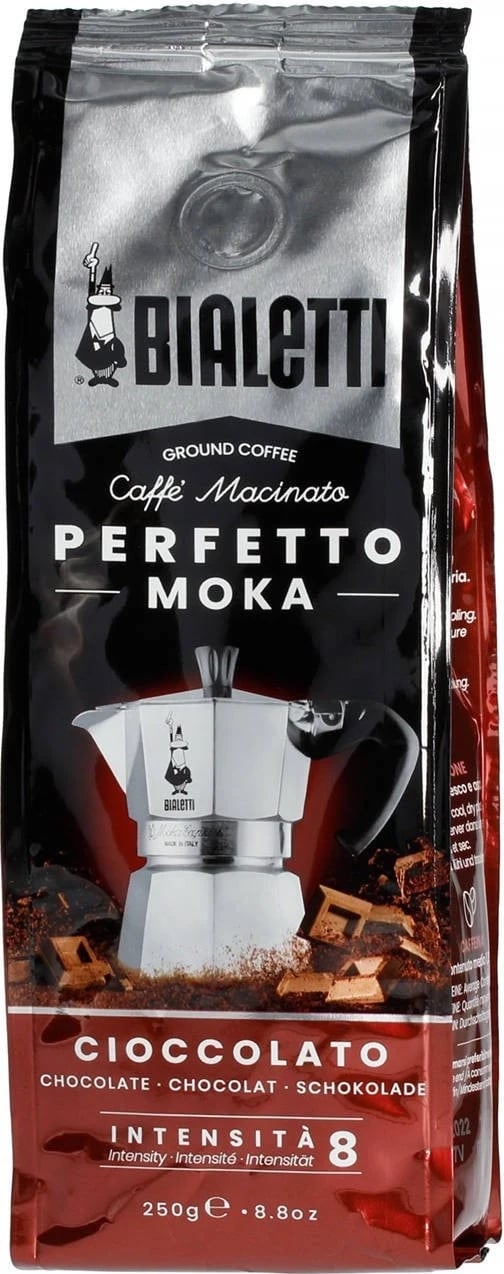 Kafe e bluar Bialetti Perfetto Moka Cioccolato 250g