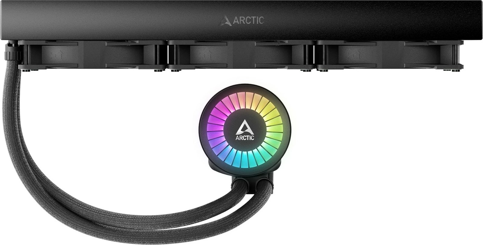 Ftohës uji ARCTIC Liquid Freezer III 420 A-RGB, 14 cm, i zi