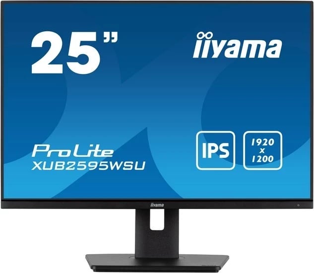 Monitor iiyama ProLite XUB2595WSU-B5, 25 inç, IPS, LED, 1920x1200, zi