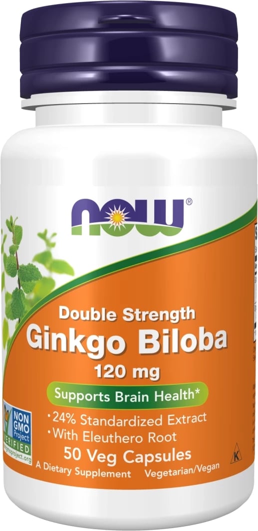 Ginkgo Biloba 120 mg, 50 kapsula