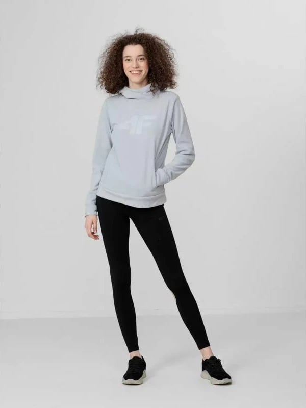 Jakne Fleece 4F për Femra, Gri