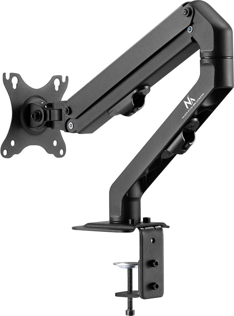 Maclean MC-906 Monitor Mount Holder Desk Table Mount 17" - 27" Adjustable Rotatable VESA 8 kg