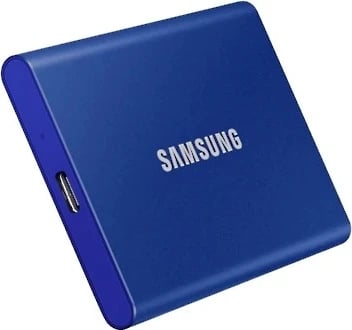 Disk SSD Samsung T7, 1TB, i kaltër