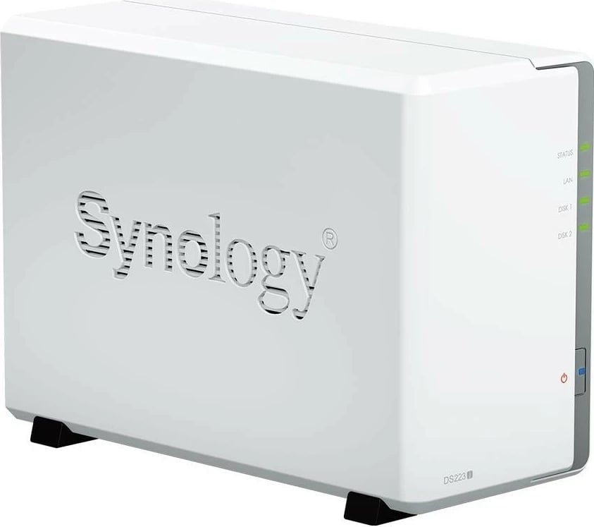 NAS Synology DS223J, 2x HAT3300-4T (2x 4TB)