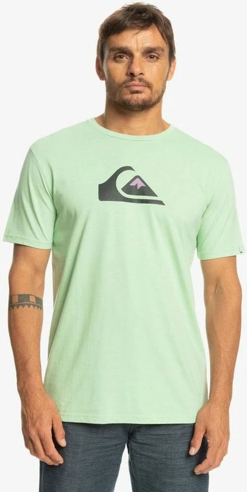 Maicë për meshkuj Quiksilver Comp Logo, e gjelbër