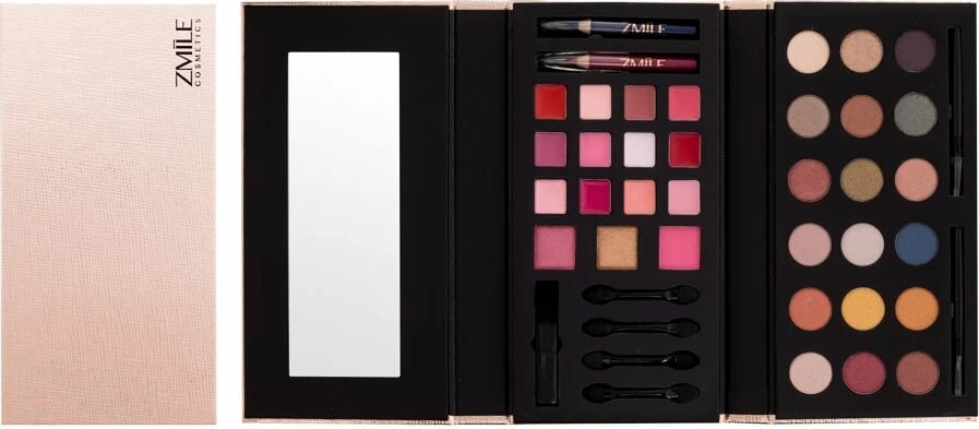 Paletë grimi për femra ZMILE COSMETICS Glam To Go, 25.1g