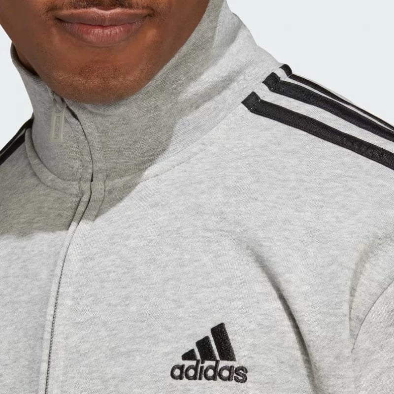 Trenerka për meshkuj Adidas, French Terry M, të zeza/ hiri