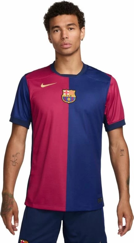 Fanellë FC Barcelona Nike për meshkuj, e kuqe dhe kaltër