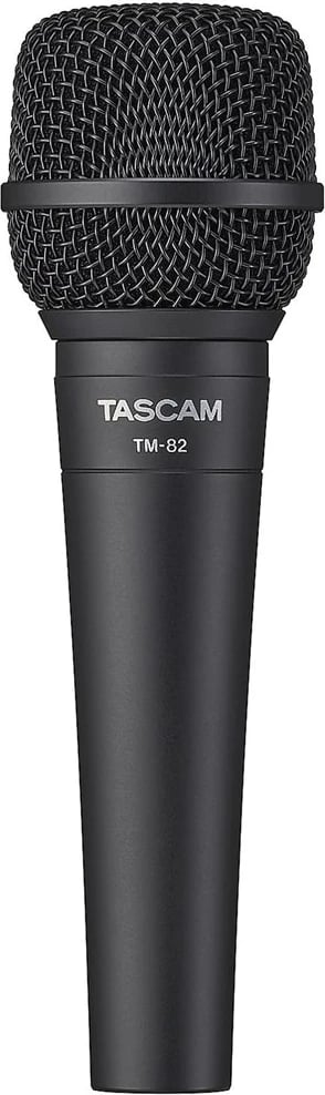 Mikrofon dinamik Tascam TM-82, i zi