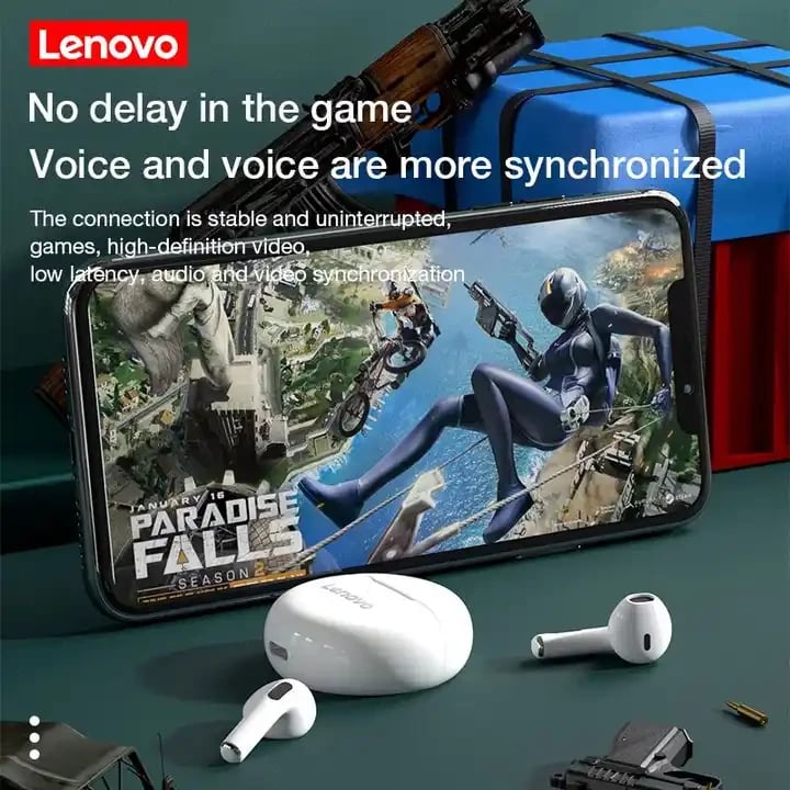 Dëgjuese Lenovo HT38, të bardha