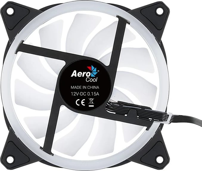 Ftohës Aerocool Duo 12 ARGB, 12cm, e zezë