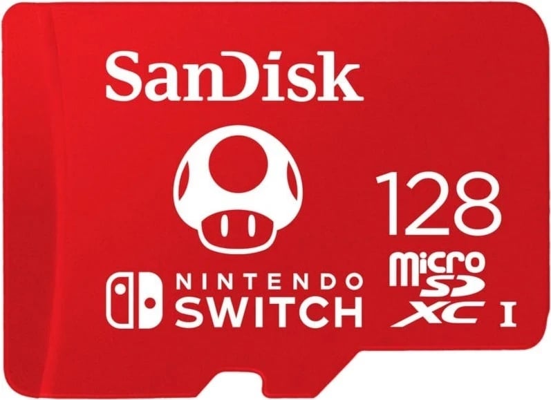 Kartë memorie SanDisk Ultra microSDXC 128GB për Nintendo Switch