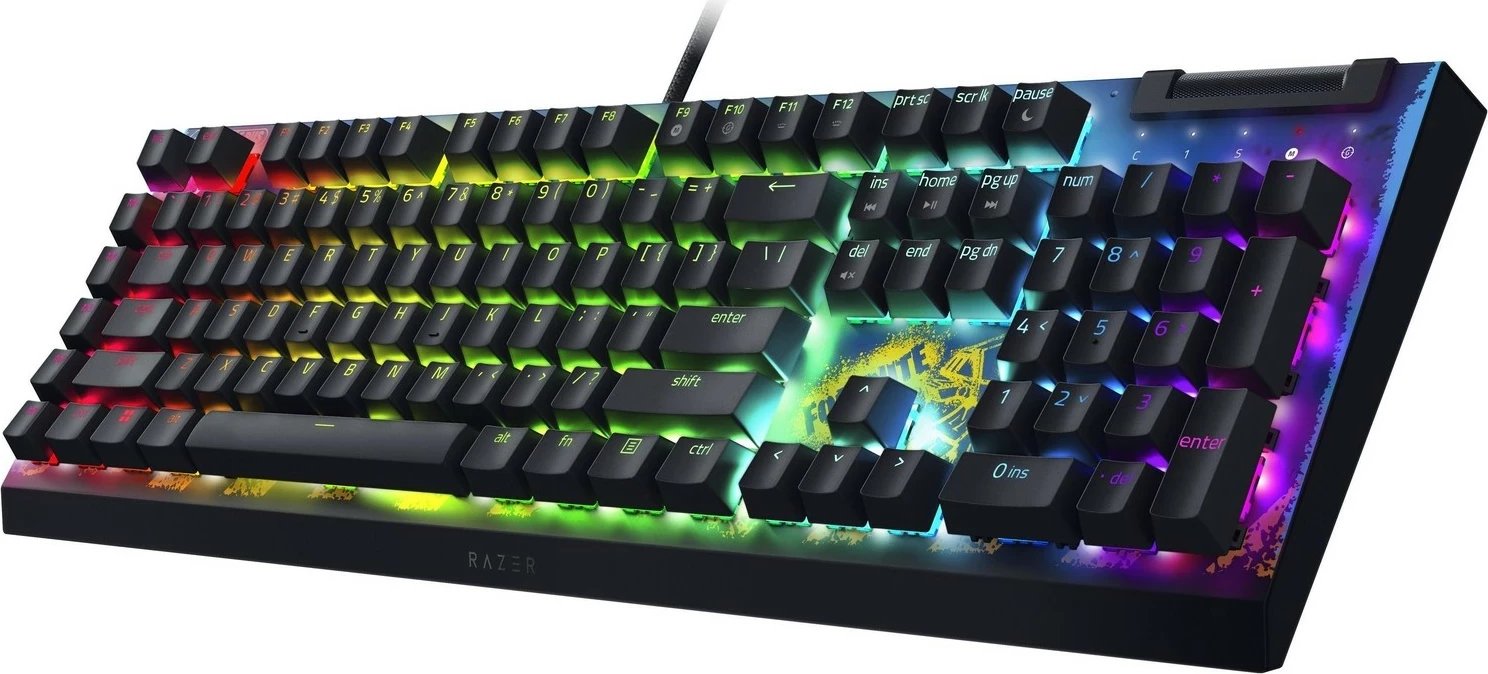 Tastaturë Razer BlackWidow V4 X, Fortnite Edition, RGB